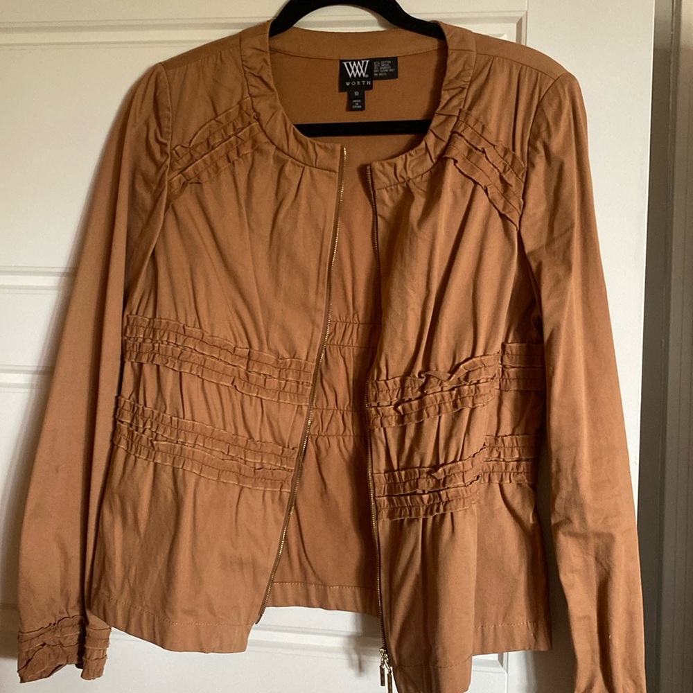 WORTH tan jacket